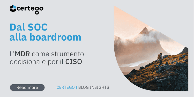 Dal SOC alla boardroom