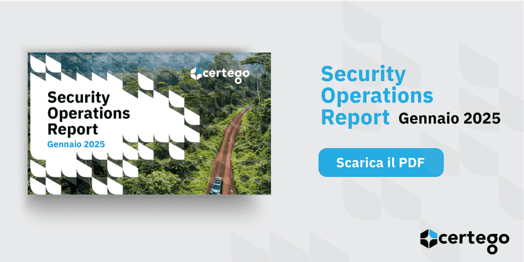 Security Operations Report - Gennaio 2025