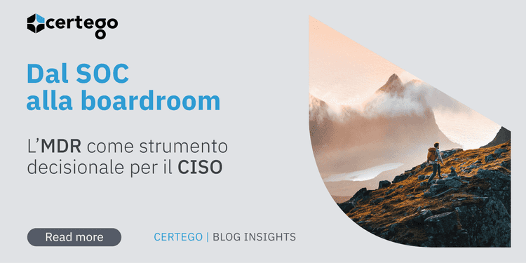 Dal SOC alla boardroom