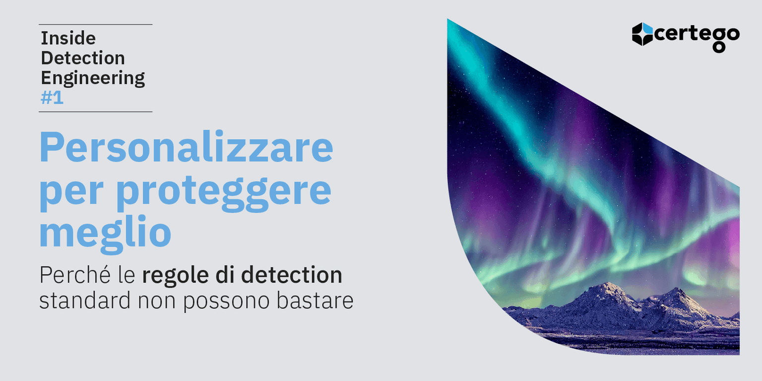 Inside Detection Engineer 1 Certego