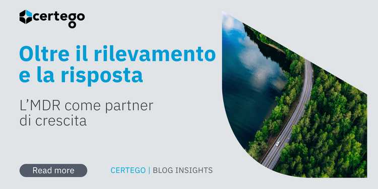 Oltre il rilevamento e la risposta