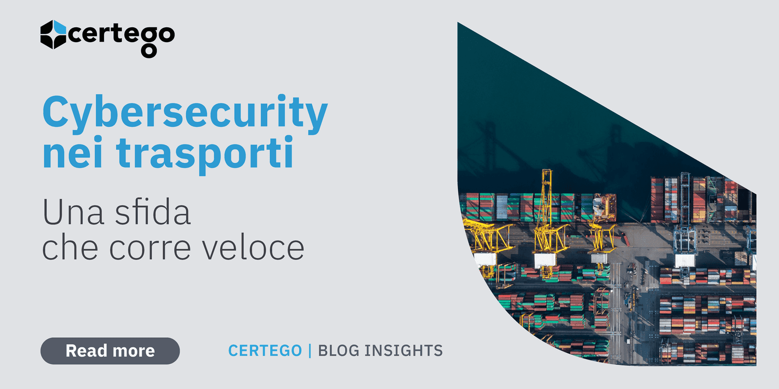 Cybersecurity trasporti