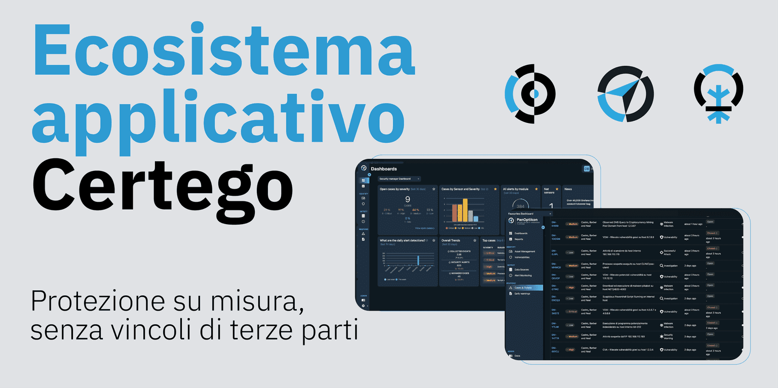 Ecosistema Applicativo Certego