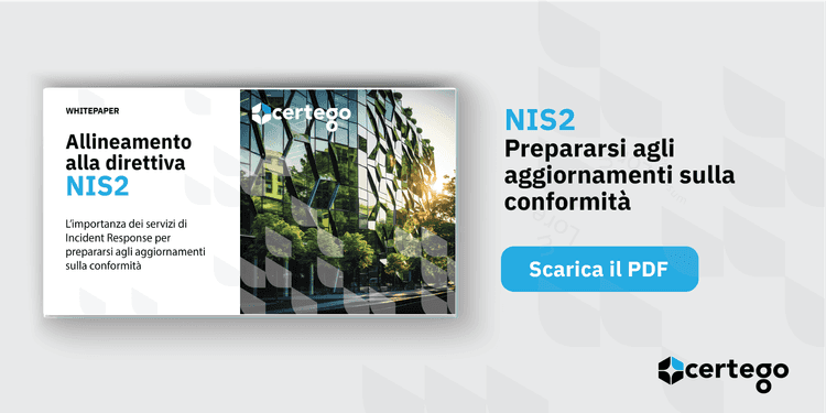 Allineamento alla direttiva NIS2