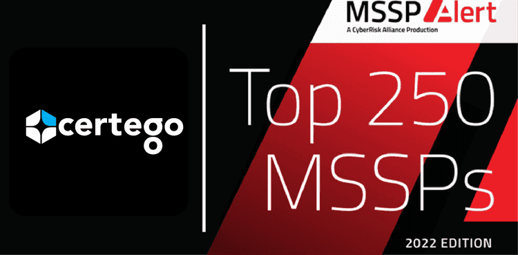 Certego listed among the world’s top 250 Managed Security Services Providers by MSSP Alert