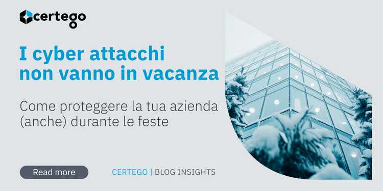 I cyber attacchi non vanno in vacanza