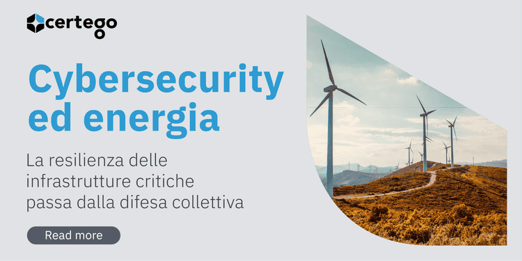 Cybersecurity ed energia