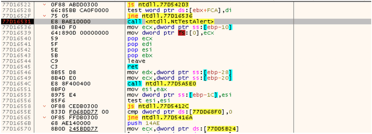 APC code injection tecnique